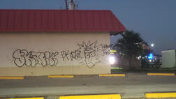This cool rick sanchez graffiti